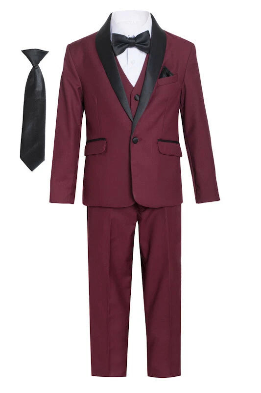 Burgundy Tuxedo
