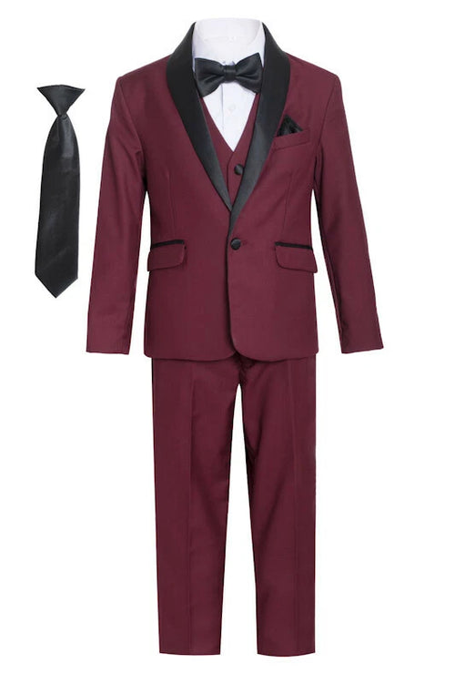 Burgundy Tuxedo