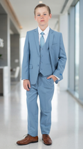 Perry Ellis Boys Dusty Blue Suit