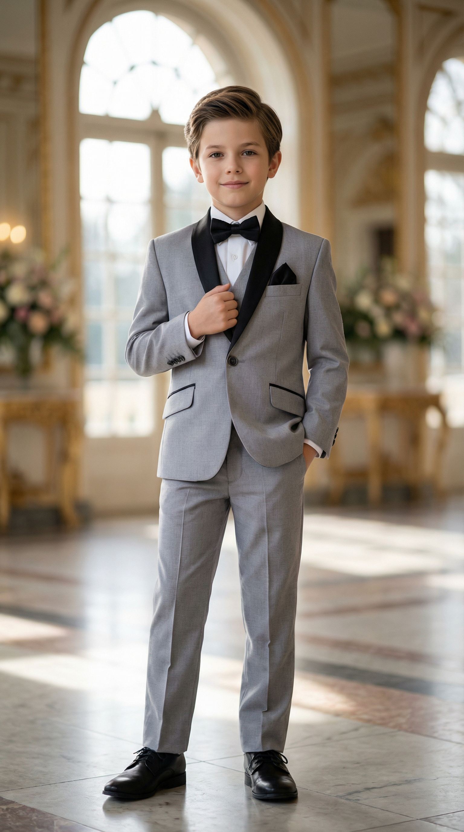 Gray Tuxedo