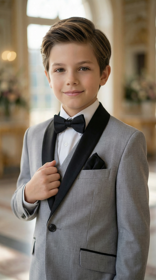 Gray Tuxedo