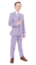 Perry Ellis Boys Lavender Suit