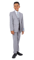 Perry Ellis Boys Light Gray Suit