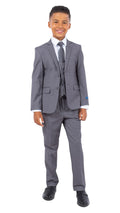 Perry Ellis Boys Medium Gray Suit